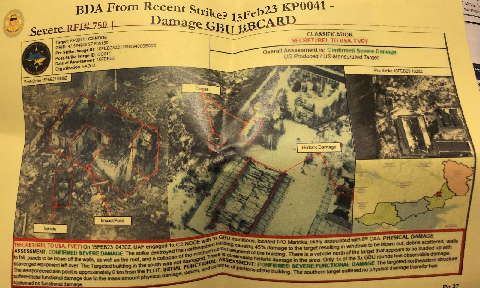 Image in @MarioNawfal's post: Leaked #PentagonFiles Expose US Spying
Highly classified docs give significant insight into US spy…