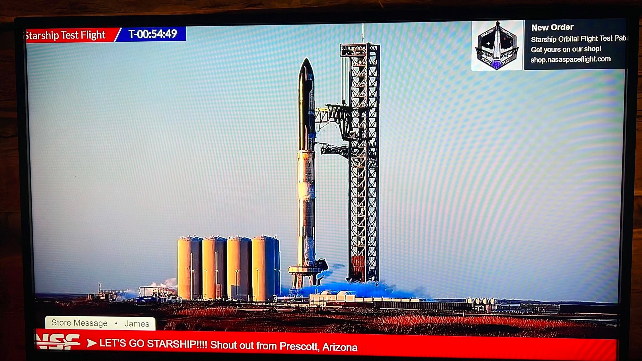 Image in @MarioNawfal's post: 🚨NOW LIVE: Covering the SpaceX Starship Launc in our space.
Who should we invite, other than @elon…