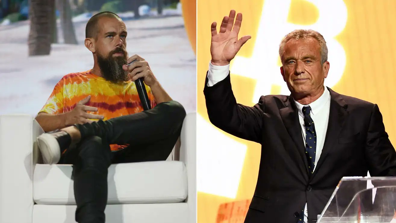 Image in @MarioNawfal's post: 🚨BREAKING: Former Twitter CEO Jack Dorsey has endorsed @RobertKennedyJr for President.
IS @ELONMUS…