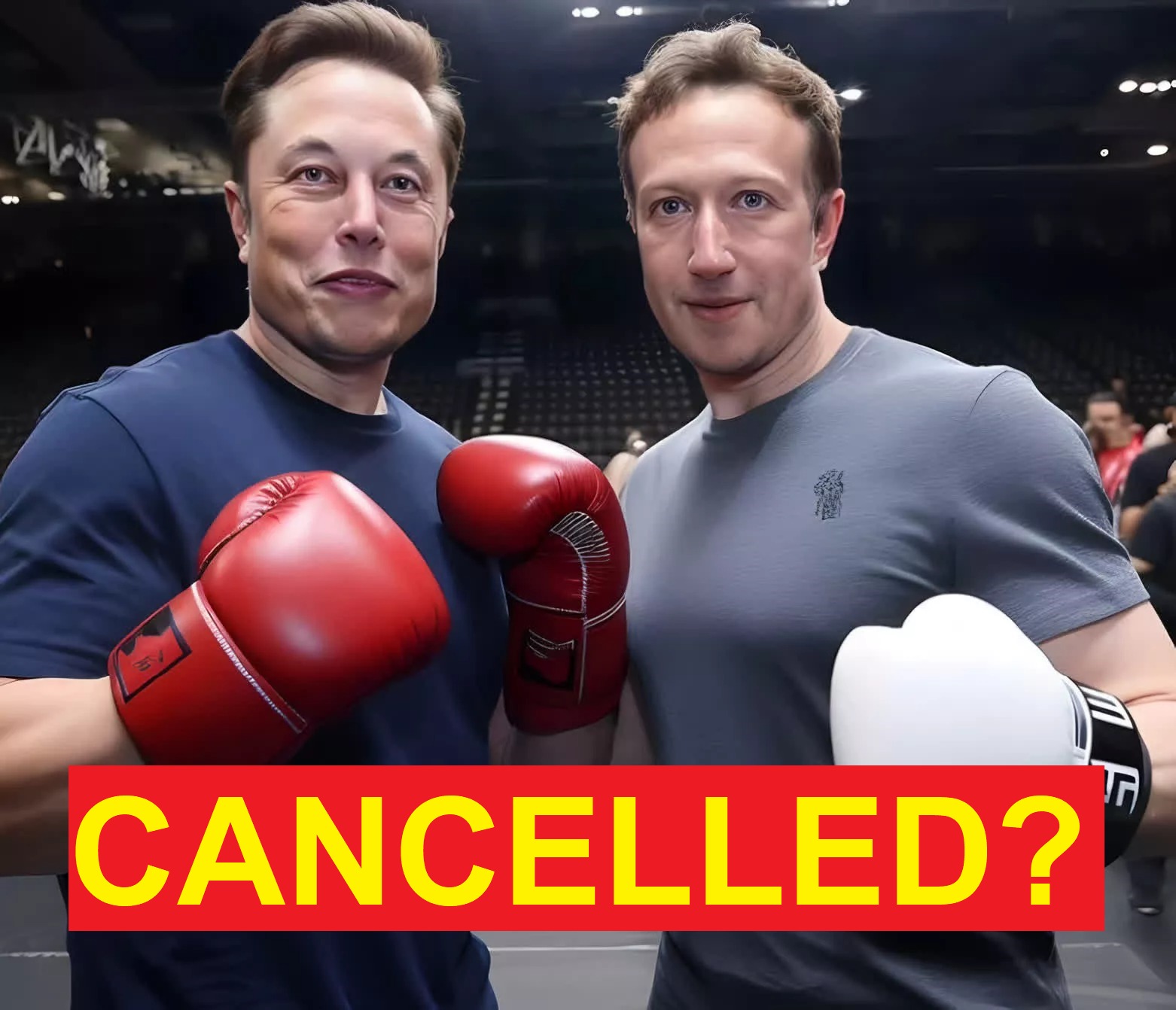 Image in @MarioNawfal's post: MUSK V.S ZUCKERBERG FIGHT CANCELLED?
Zuckerberg's trainer hinted today that the much-anticipated s…