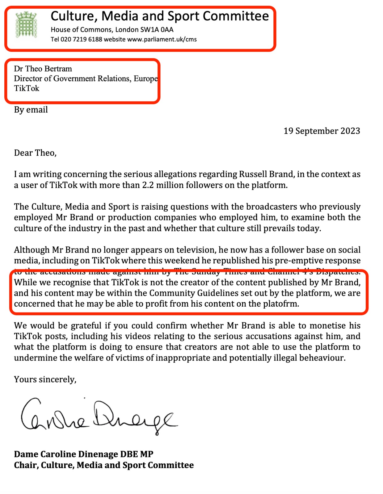 Image in @MarioNawfal's post: 🚨 BREAKING: UK Government Aims to Cancel Russell Brand
The British Government sent a letter to Tik…