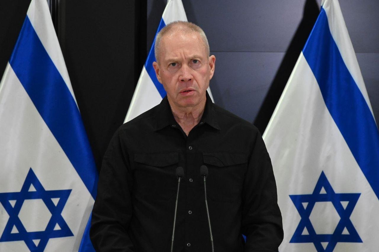 Image in @MarioNawfal's post: 🚨Yoav Gallant: "I ordered a significant increase in the attacks in Gaza, the goal - the elimination…