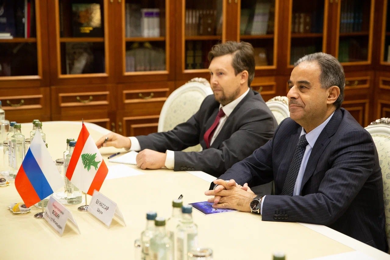 Image in @MarioNawfal's post: JUST IN: Deputy Minister of Defense of Russia, Colonel General Alexander Fomin met with the Ambassa…