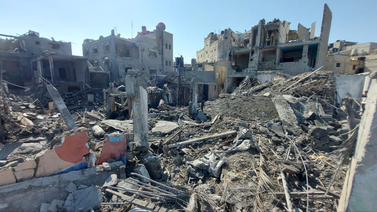 Image in @MarioNawfal's post: PHOTO COMPILATION: Aftermath of Gaza bombing