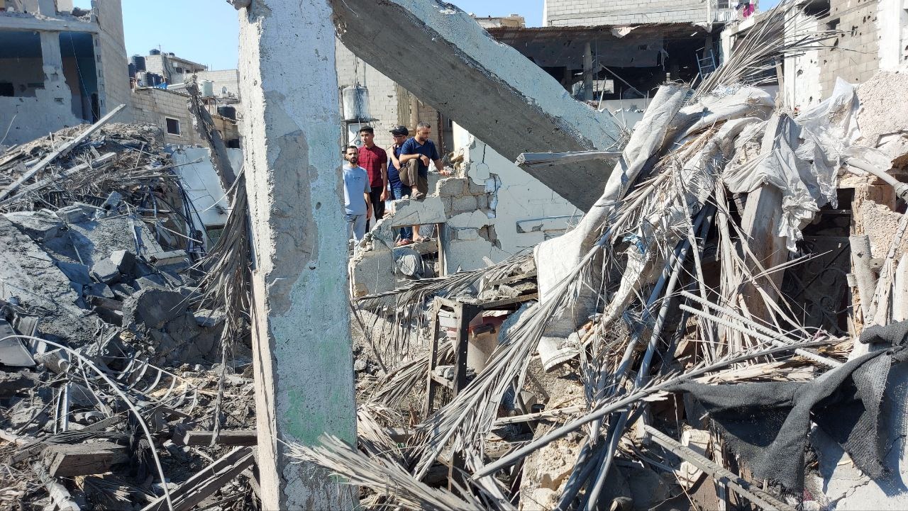 Image in @MarioNawfal's post: PHOTO COMPILATION: Aftermath of Gaza bombing