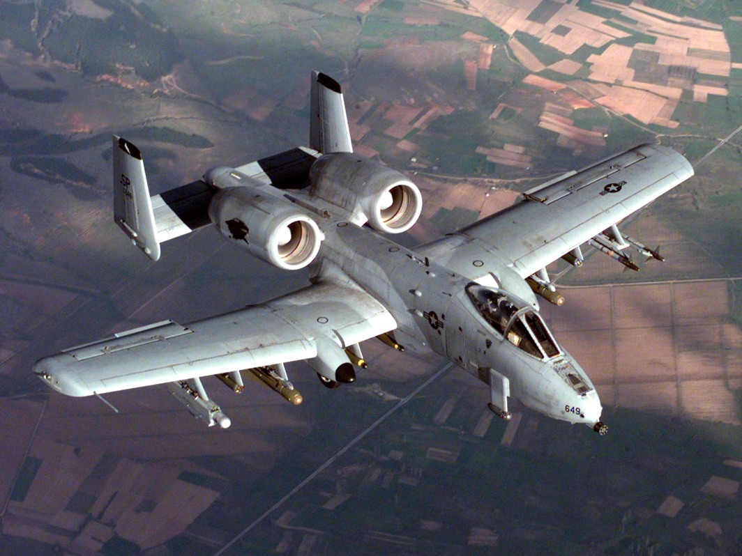 Image in @MarioNawfal's post: 🚨 JUST IN - Pentagon:
A squadron of A-10 aircraft arrives at Al Dhafra base in the Emirates to sup…