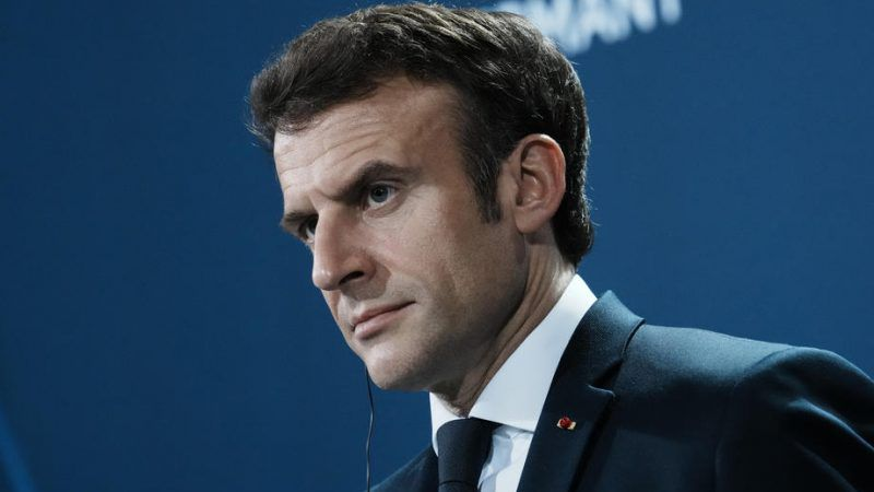 Image in @MarioNawfal's post: 🚨JUST IN: French President, Macron via X:
"The conditions of permanent peace have been known for …