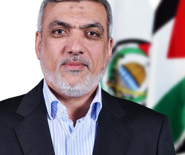 Image in @MarioNawfal's post: 🚨JUST IN: Izzat Alrisheq, Political bureau of Hamas:
"We adamantly reject to be expelled from our…