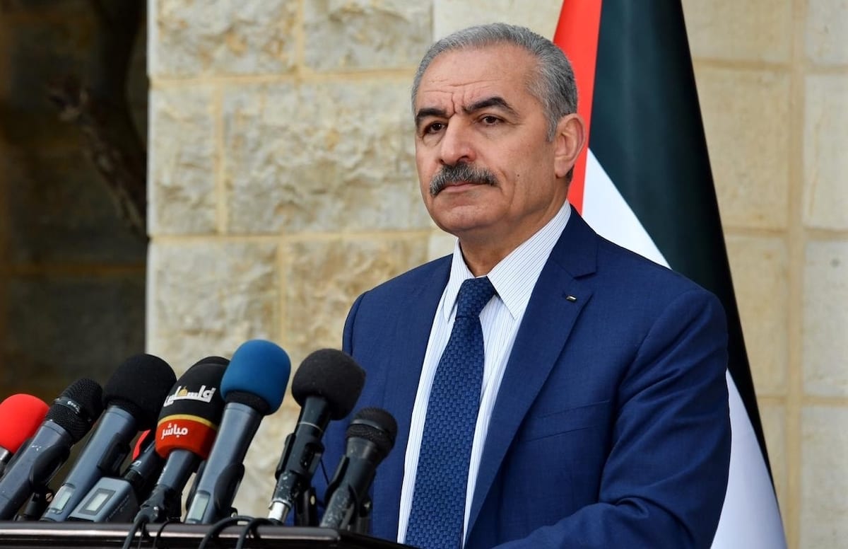 Image in @MarioNawfal's post: 🚨 JUST IN: Highlights from Palestinian Prime Minister Muhammad Shtayyeh's press conference:
"Israe…