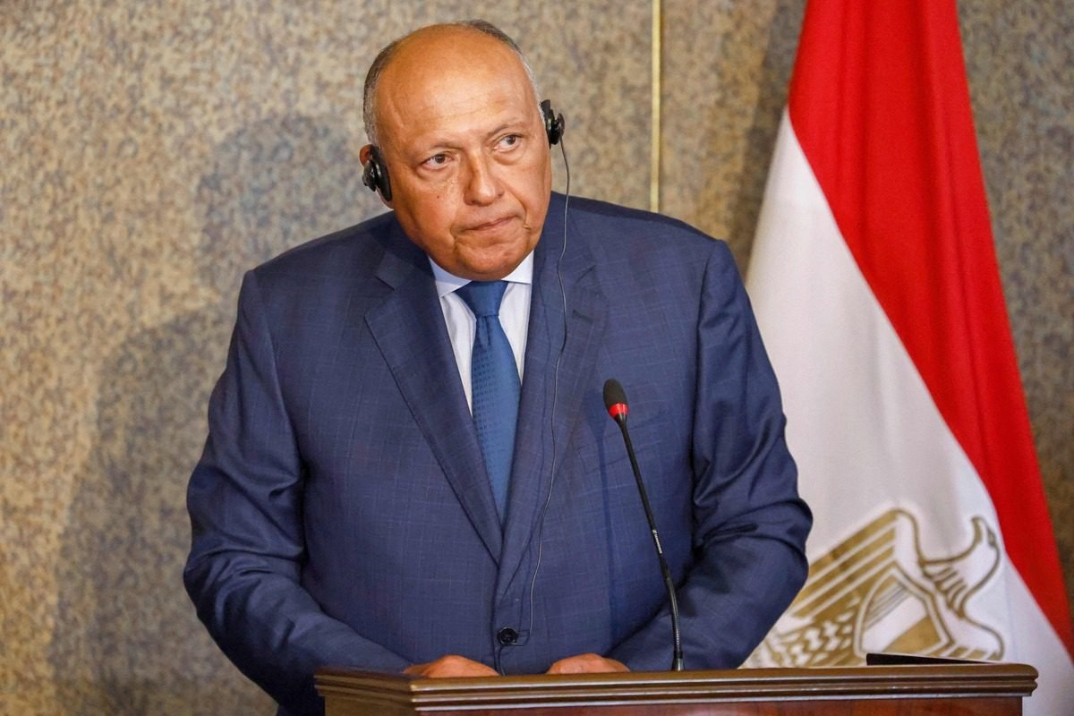 Image in @MarioNawfal's post: 🚨 JUST IN: Key statements from the press conference by the Egyptian Foreign Minister and his Turkis…