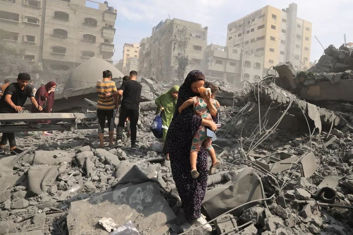 Image in @MarioNawfal's post: 🚨JUST IN - 50,000 pregnant women in Gaza are unable to access essential health services:
Among the…