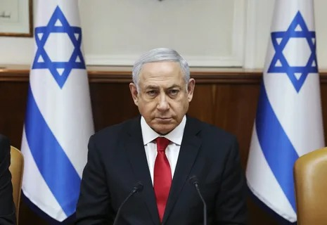 Image in @MarioNawfal's post: 🚨 JUST IN: Israeli Prime Minister Netanyahu:
-"Our goal is victory and the elimination of Hamas."
…