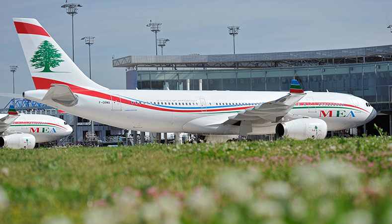 Image in @MarioNawfal's post: 🚨JUST IN: Lebanese Middle East Airlines transfers 20% of its fleet (5 out of 24 aircraft) to Turkey…