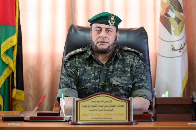Image in @MarioNawfal's post: 🚨 JUST IN: Head of National Security Forces in Gaza Killed in Strike
- Palestinian media reports t…