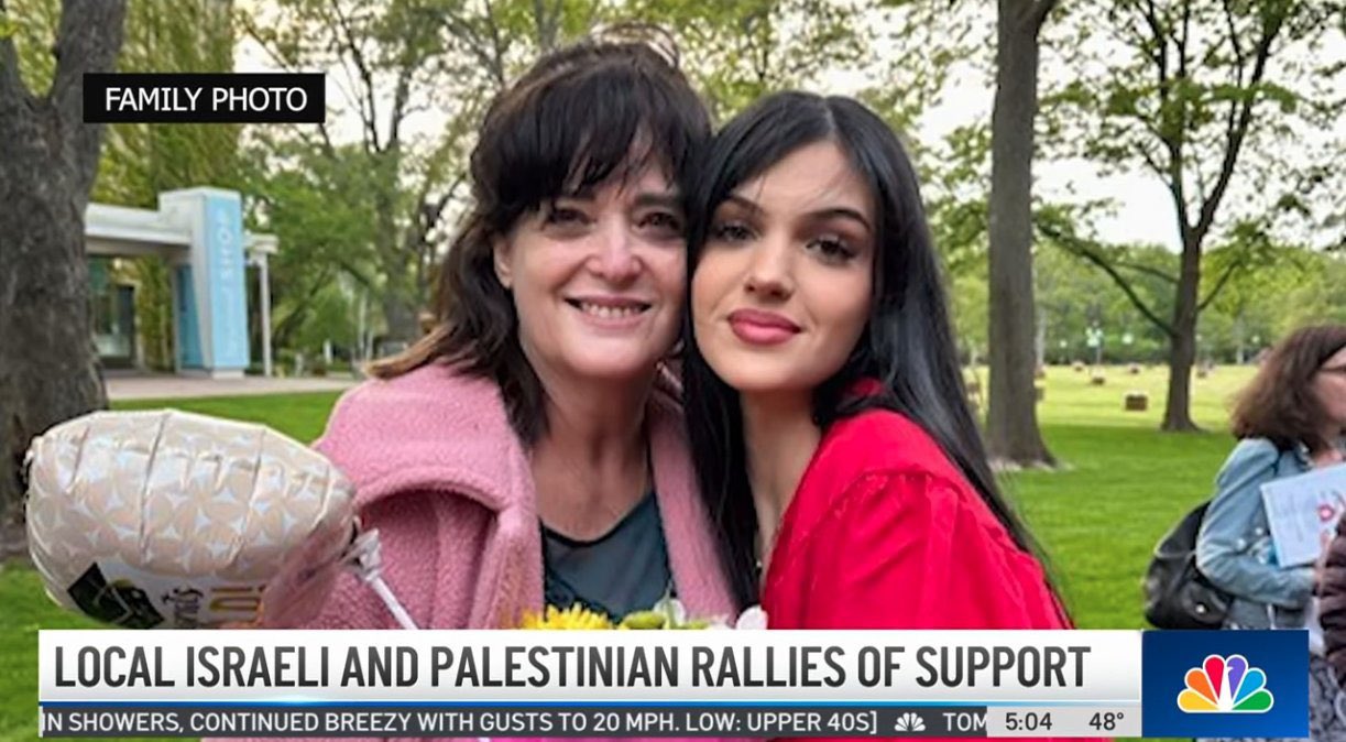 Image in @MarioNawfal's post: 🚨 UPDATE: According to Palestinian media, the American hostages released by Hamas are Judith Raanan…