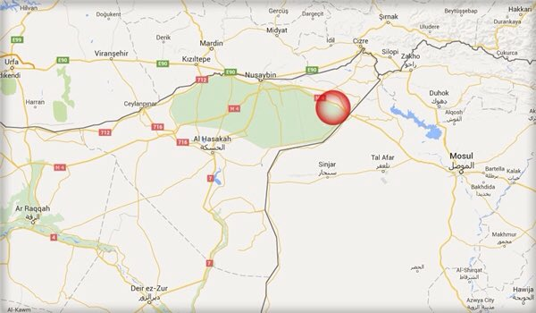 Image in @MarioNawfal's post: 🚨BREAKING: Reports of another attack on U.S Forces.
Location: Abu Hajar Airport in Northeastern Sy…