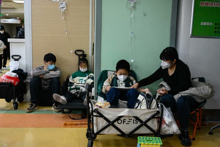 Image in @MarioNawfal's post: 🚨 BREAKING: COVID-LIKE CAUTION URGED AS WHO PROBES NEW CHINA RESPIRATORY ILLNESS SURGE
Scientists…