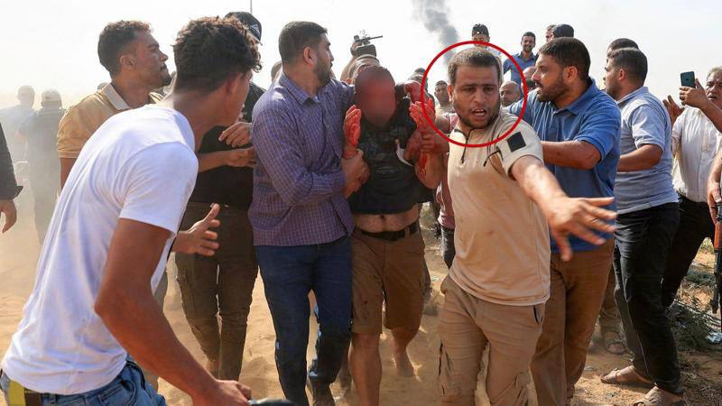 Image in @MarioNawfal's post: 🚨JUST IN: IDF Spokesman Avihai Adrei (in Arabic)
"The Bibs family, an Israeli family from Kibbutz …