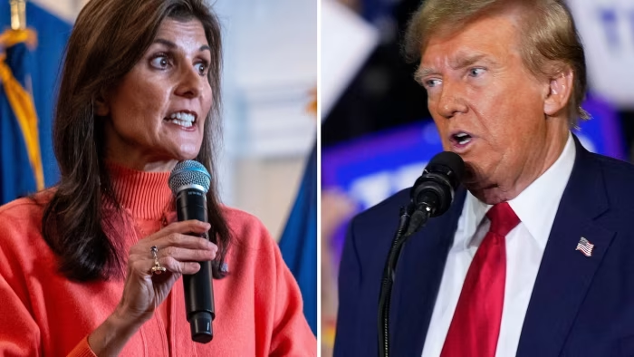 Image in @MarioNawfal's post: 🚨 NIKKI HALEY SLAMS TRUMP ON OWING $83.3 MILLION
"Donald Trump wants to be the presumptive Republi…