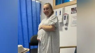 Image in @MarioNawfal's post: 🚨 "PREGNANT?" NO, IT'S CANCER
At 24, Emma Colledge's life took an unexpected turn from a misdiagno…