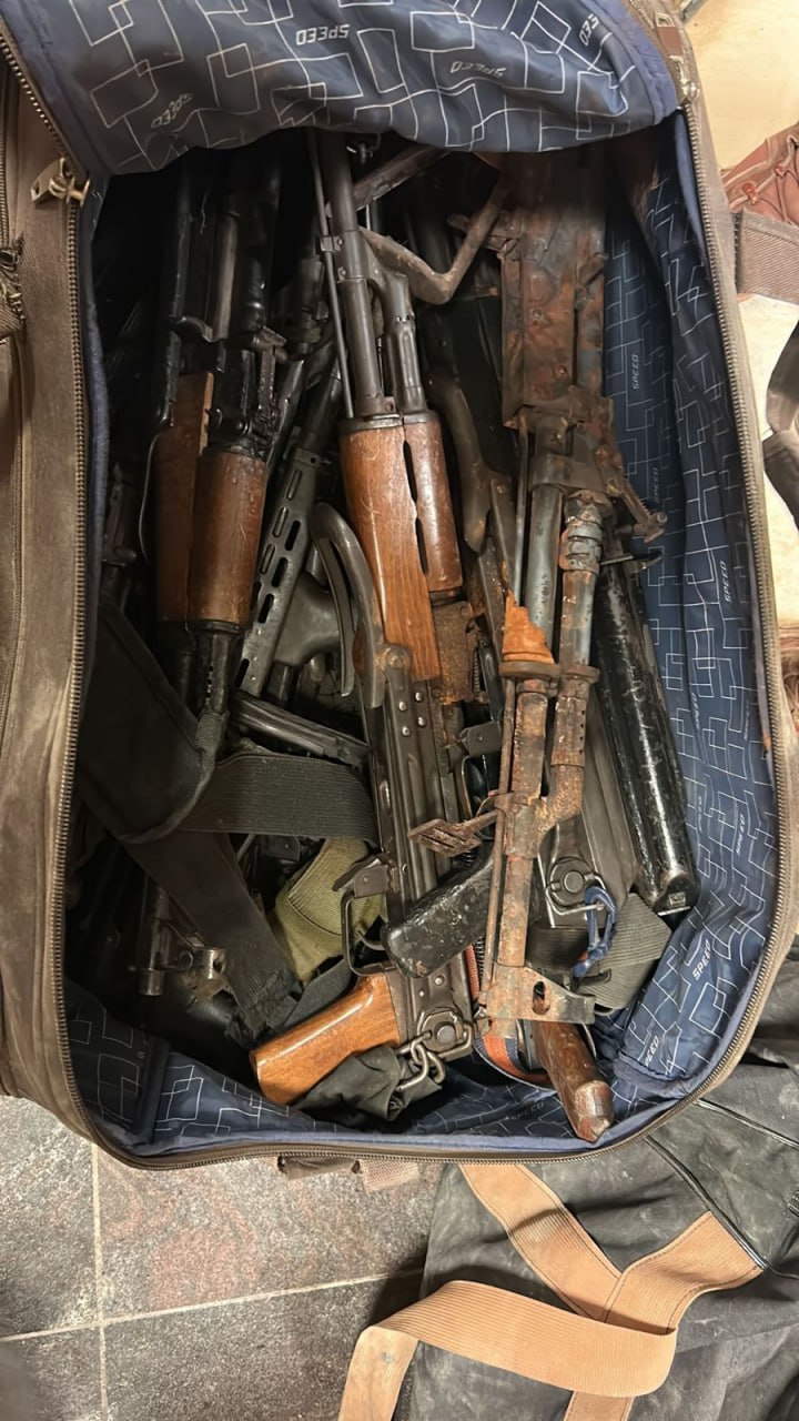 Image in @MarioNawfal's post: 🚨IDF FINDS WEAPONS IN GAZA HOSPITAL'S MATERNITY WARD
IDF has allegedly uncovered a vast cache of m…