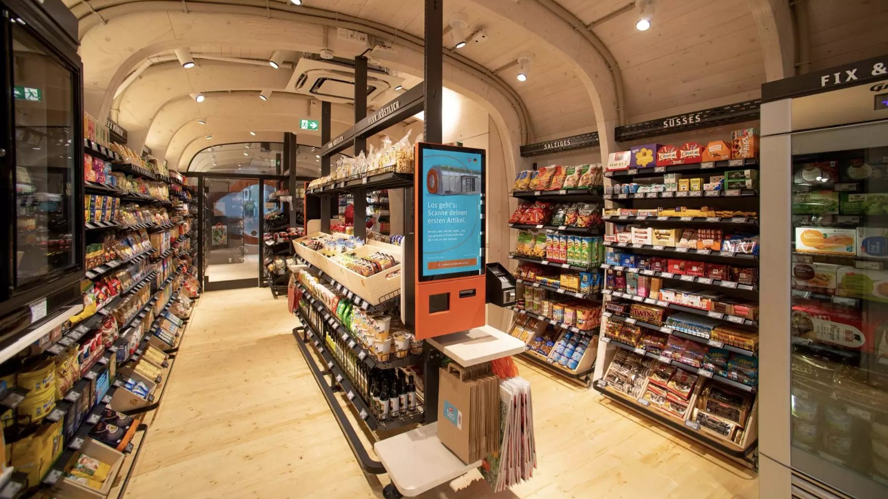 Image in @MarioNawfal's post: 🇩🇪ROBOTS CAN'T WORK ON SUNDAYS?!
In Hesse, a court ruling forces Tegut's fully automated stores to…