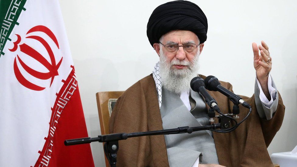 Image in @MarioNawfal's post: 🚨🇮🇷IRAN: "HARSHEST POSSIBLE RESPONSE"... VIA OUR PROXIES
"We have learned that we determine the t…
