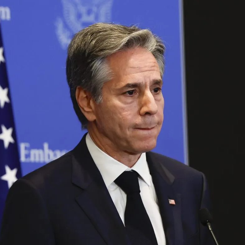 Image in @MarioNawfal's post: 🚨🇺🇸🇮🇱BLINKEN REFUTES CLAIM ISRAEL HAS SET DATE FOR RAFAH ATTACK
“We still have concerns about Isra…