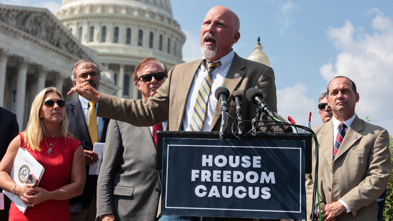 Image in @MarioNawfal's post: 🇺🇸🇮🇱HOUSE FREEDOM CAUCUS STANDS WITH ISRAEL | UKRAINE? NOT SO MUCH
Official Statement:
"Under no …