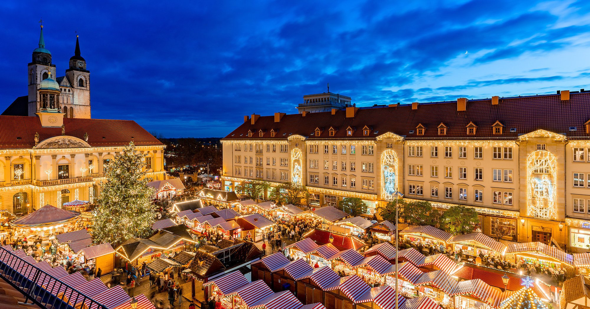 Image in @MarioNawfal's post: 🚨🇩🇪MAGDEBURG: THE HISTORIC GERMAN CITY STRUCK BY CHRISTMAS MARKET TERRORIST ATTACK
Magdeburg, a ci…