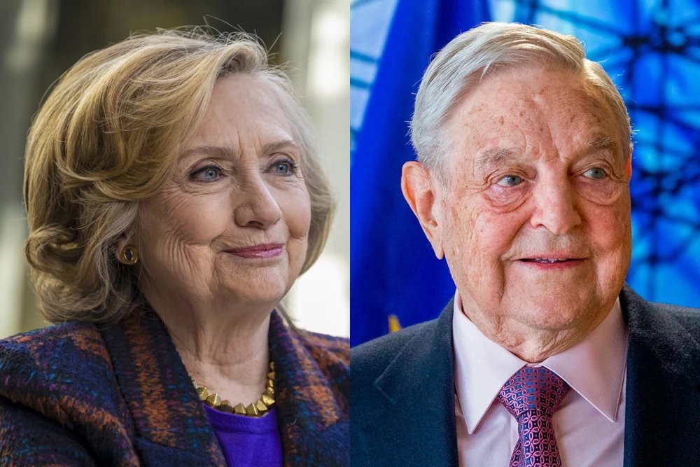 Image in @MarioNawfal's post: 🚨🇺🇸SOROS, HILLARY, AND MESSI TO BE AWARDED MEDAL OF FREEDOM BY BIDEN
Biden will honor today 19 fig…