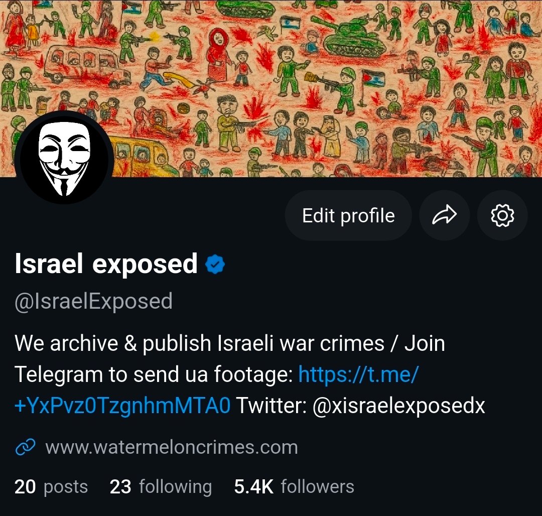 Image in @xIsraelExposedx's post: Yes. We are on upscrolled, come find us @ IsraelExposed
https://t.co/IqZZQ5ruSJ https://t.co/hlD2C…