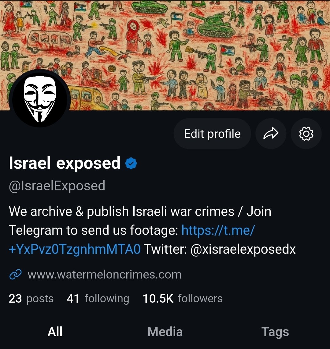 Image in @xIsraelExposedx's post: There has been a flood of new users on @realUpScrolled, we gained 10,000 followers in the last 24 h…