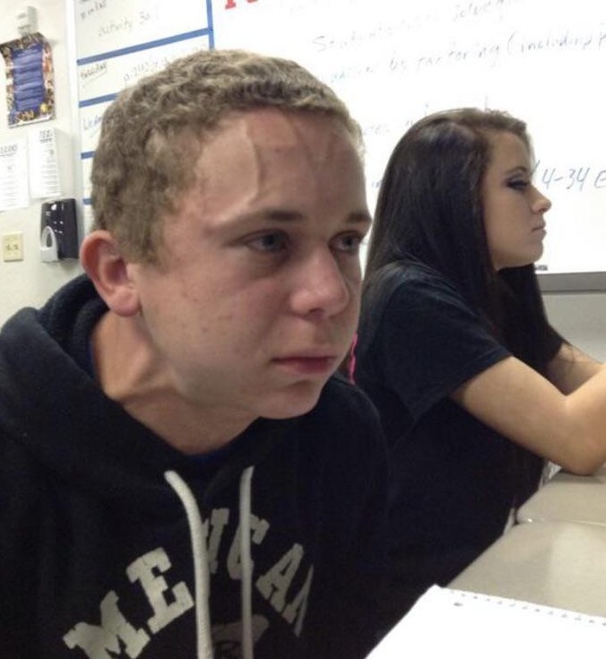 Image in @IfindRetards's post: Me trying to ignore retarded shit my haters are posting because fueds are gay and retarded. https:/…