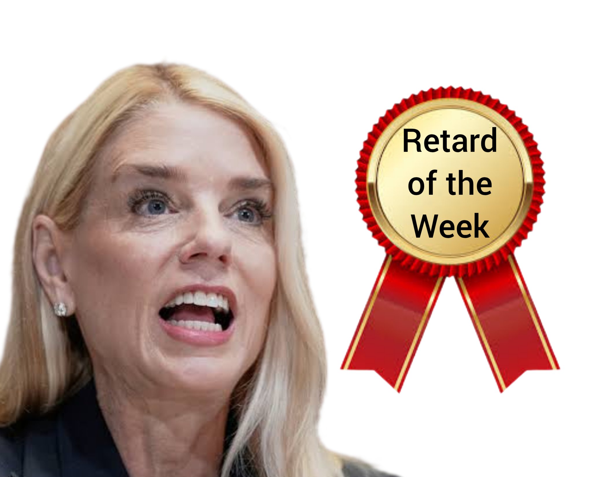 Image in @IfindRetards's post: Landslide victory for this week's winner, Pam Bondi. https://t.co/5rsAO3wZQo