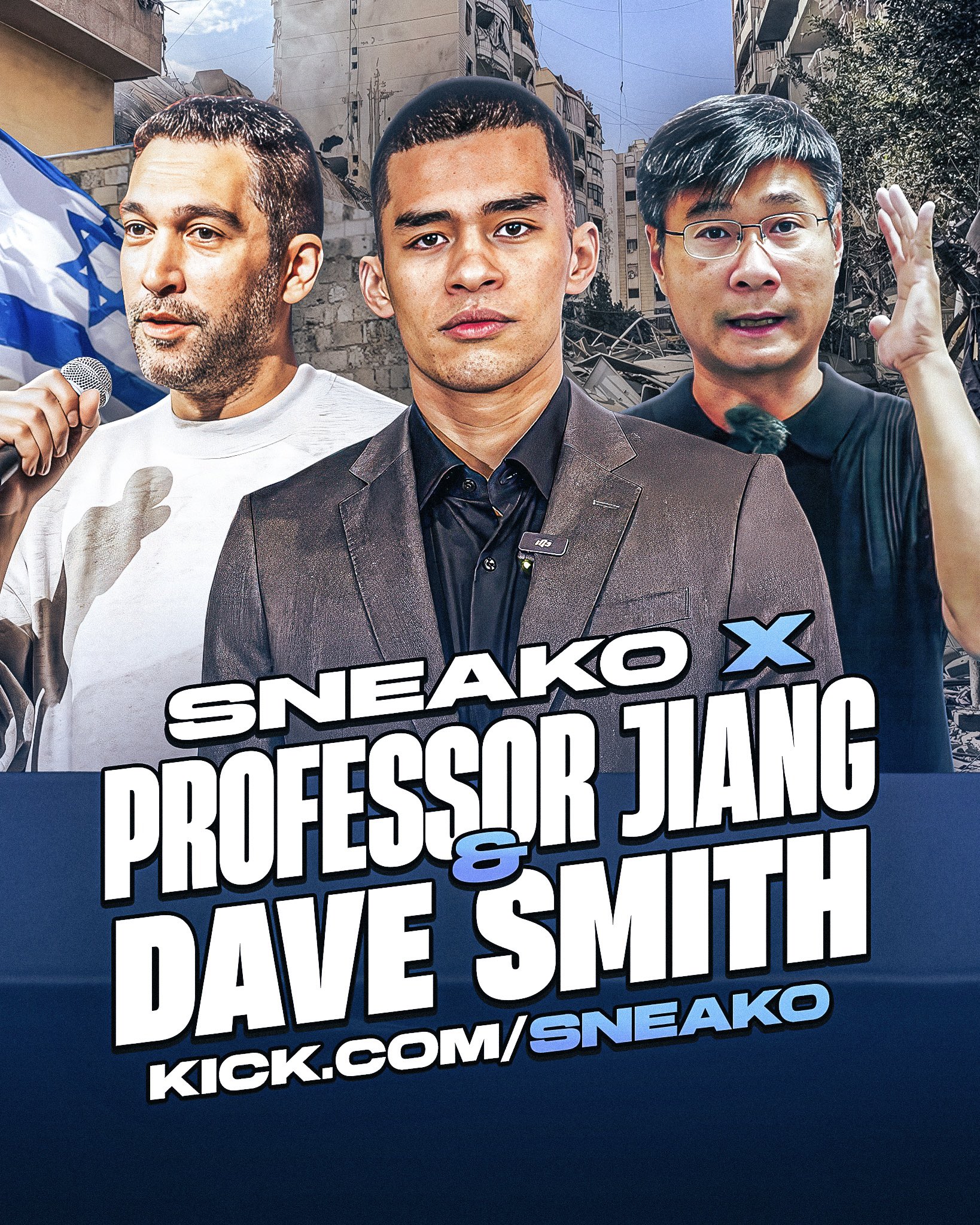 Image in @sneako's post: Starting stream around 3pm EST tomorrow
SMITH X JIANG
8PM EST https://t.co/fB2LH6pEdQ