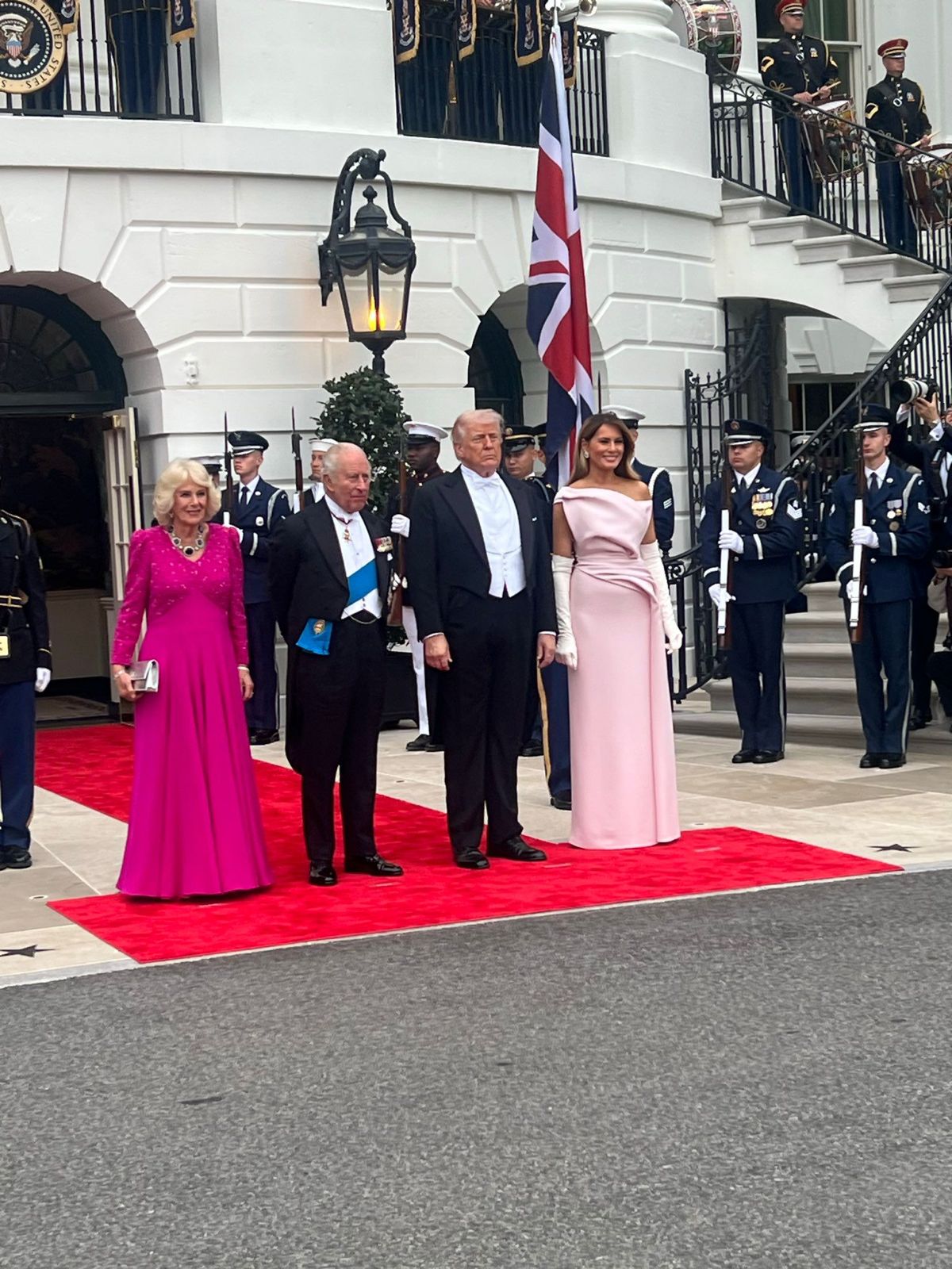 Image in @MarioNawfal's post: 🇺🇸🇬🇧 The State Dinner with the King and Queen of England TONIGHT is stacked
Five Supreme Court Jus…