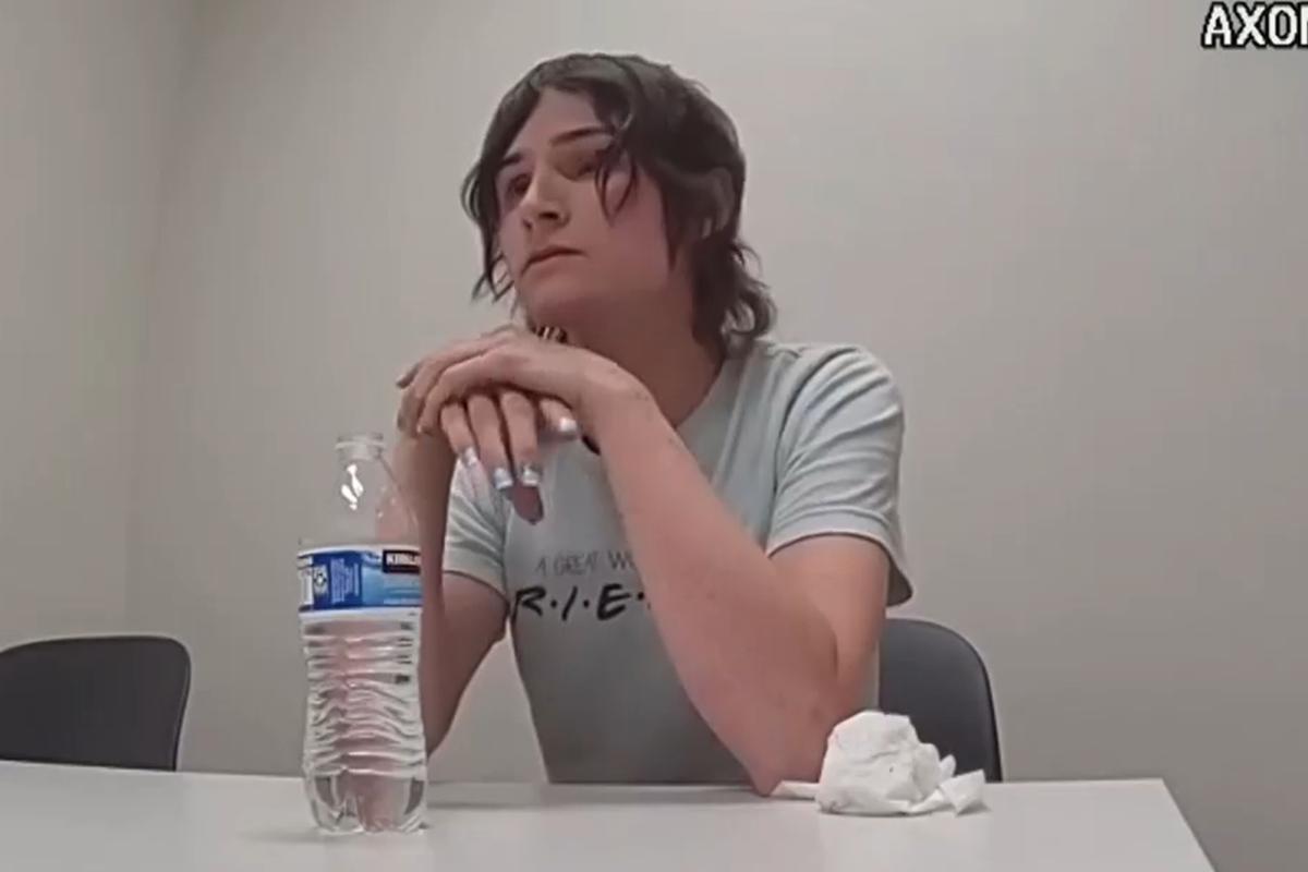 Image in @IfindRetards's post: This trans retard admitted to killing his parents inside their home in Washington, Utah, in 2024 be…