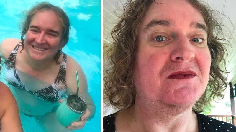 Image in @IfindRetards's post: Australian trans woman Roxanne Tickle sued women only app Giggle for Girls after being banned (AI f…