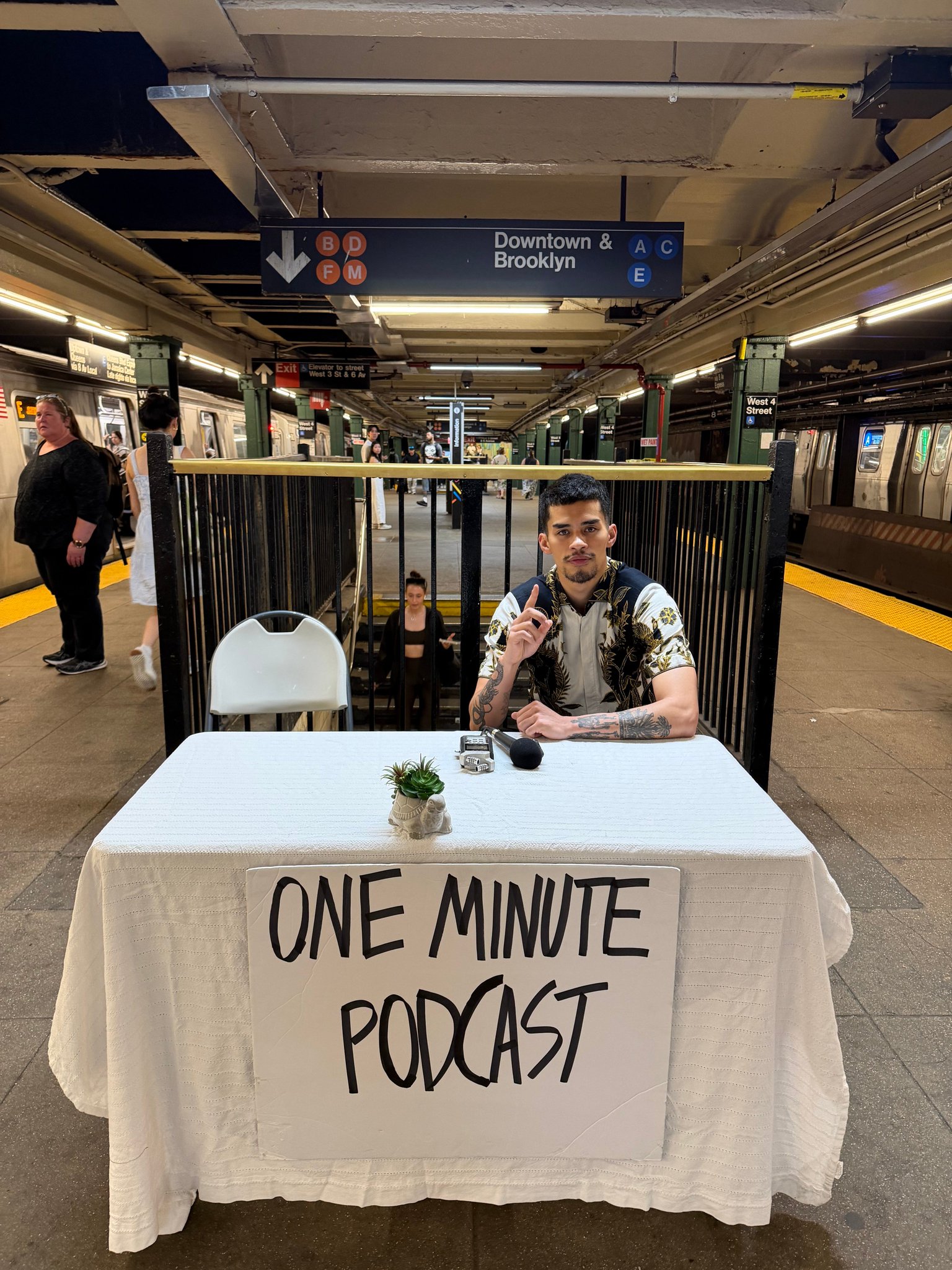 Image in @sneako's post: Live One Minute Podcast in NYC https://t.co/yfVlCm6GTT