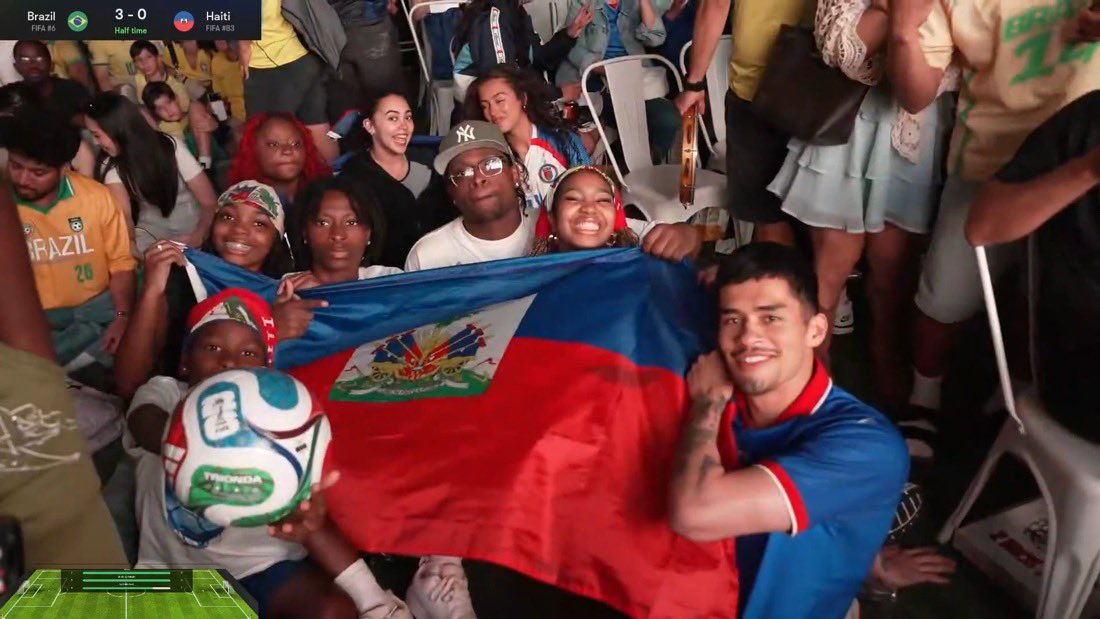 Image in @sneako's post: W HAITI 🇭🇹 ❤️ AYITI SE NOU https://t.co/YuE0ZDCNTA