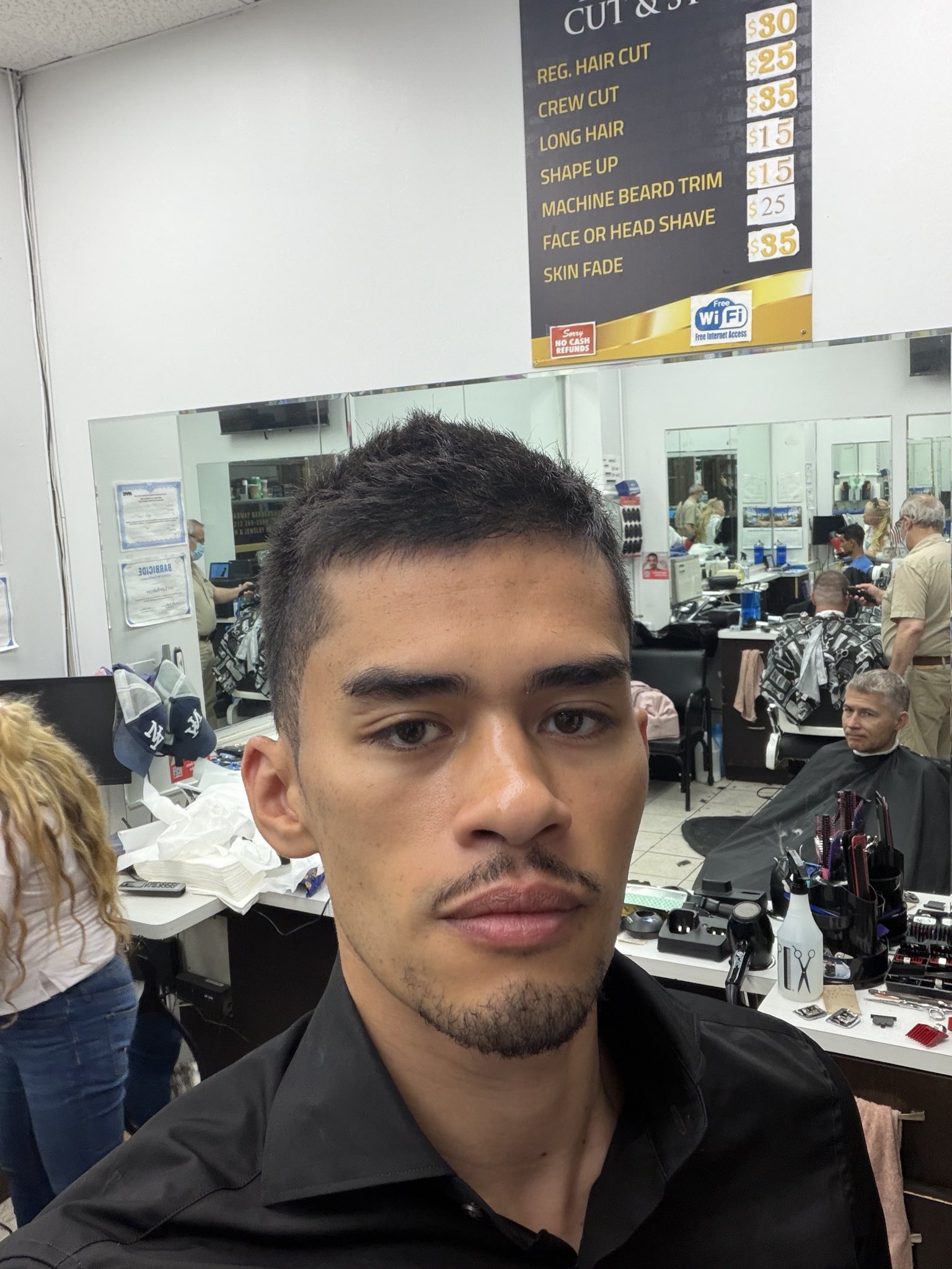 Image in @sneako's post: I just got a haircut https://t.co/EZNfbj16Xy
