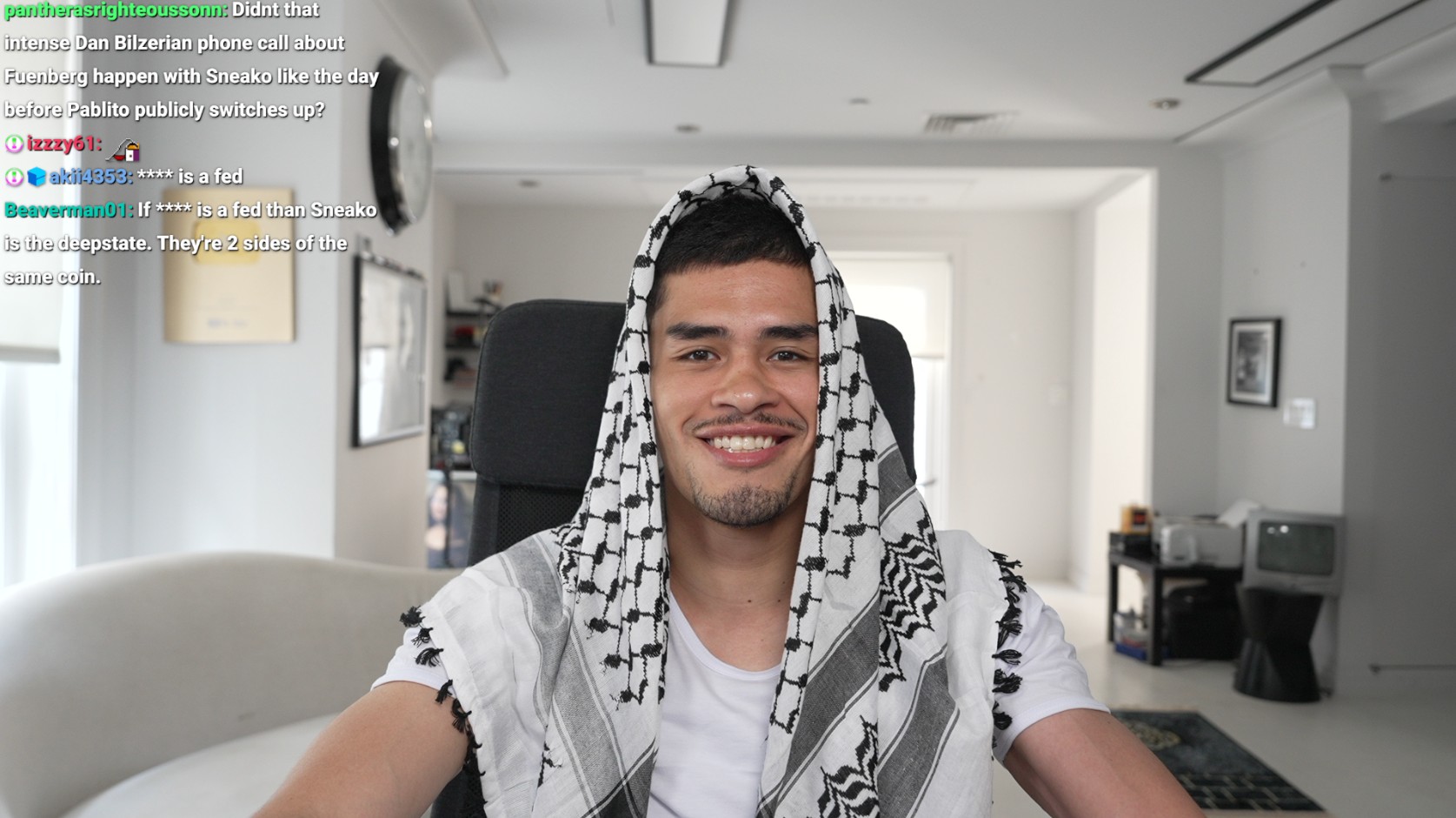 Image in @sneako's post: TOTAL KAFIR HUMILIATION
Tate's tech teams in Israel coping over arrest
Pablo Fuentstein is a fed…