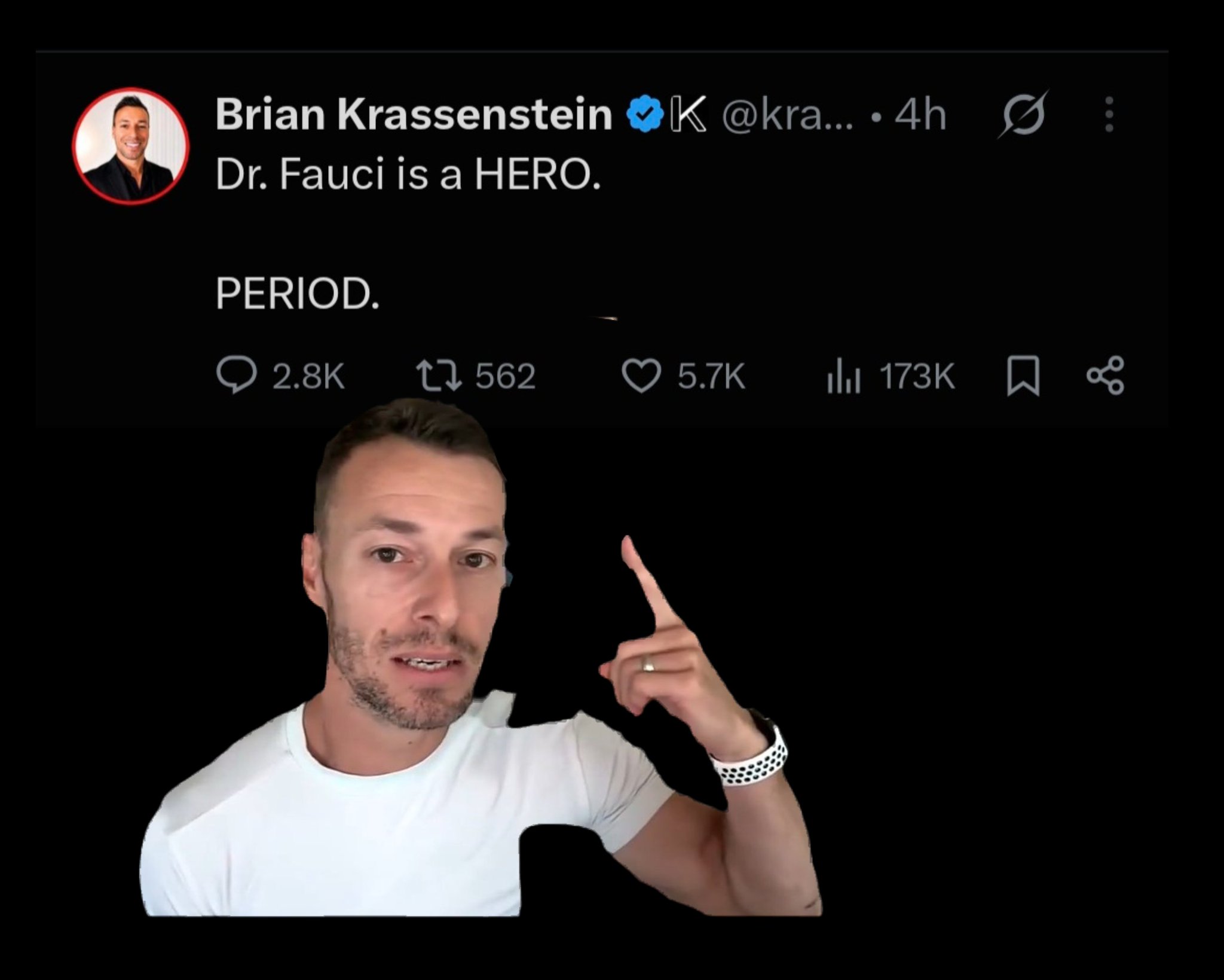 Image in @IfindRetards's post: Retard who looks vaccine injured just posted the most retarded thing he has ever posted. https://t.…