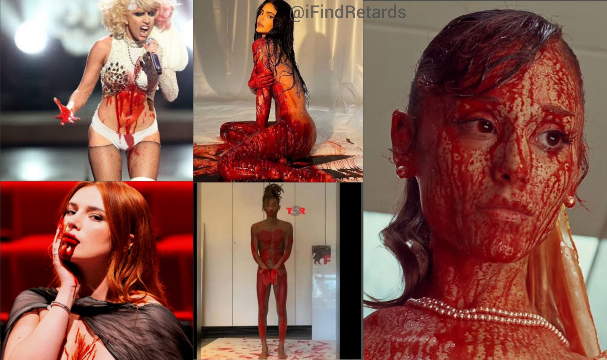 Image in @IfindRetards's post: This isn't a coincidence.
These retards are satanic. https://t.co/KbJIjFoR41