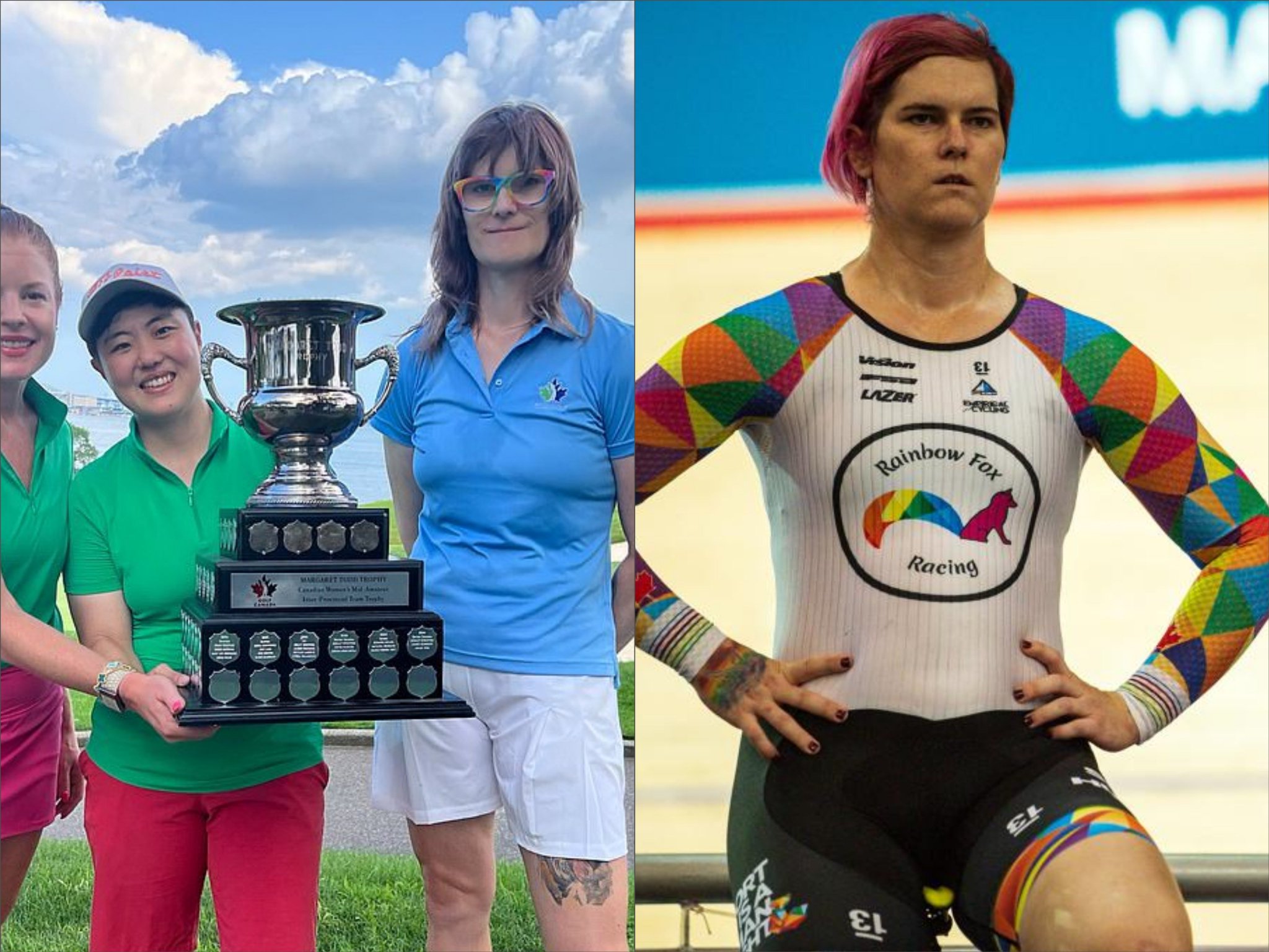 Image in @IfindRetards's post: Man pretending to be a woman, Veronica Ivy won women’s cycling world titles, then started competiti…