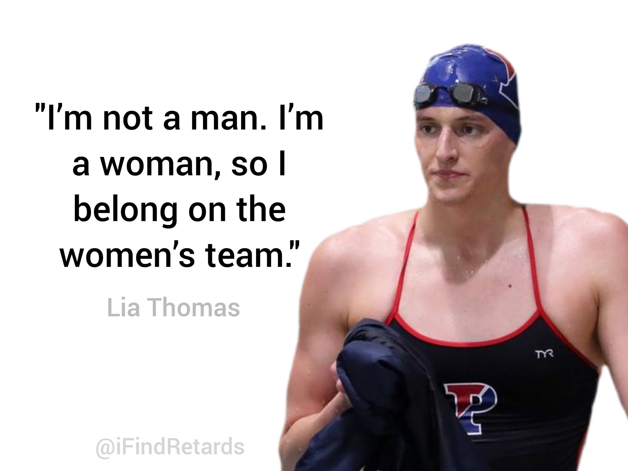 Image in @IfindRetards's post: Nope, you're a man. https://t.co/3foYR7mExV