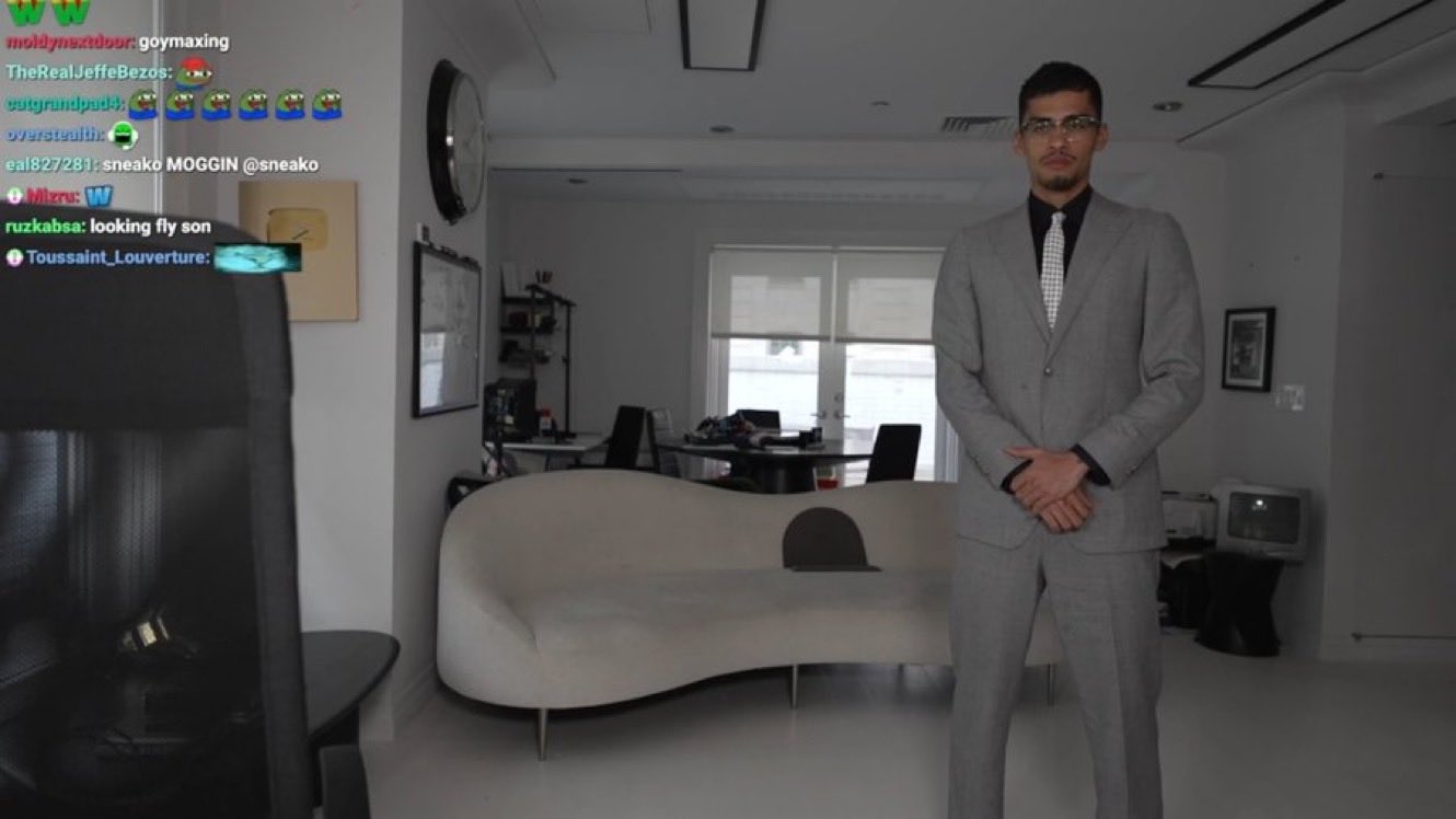 Image in @sneako's post: LLLS great stream back tomorrow 4pm EST inshallah https://t.co/4cSw1aiCrr