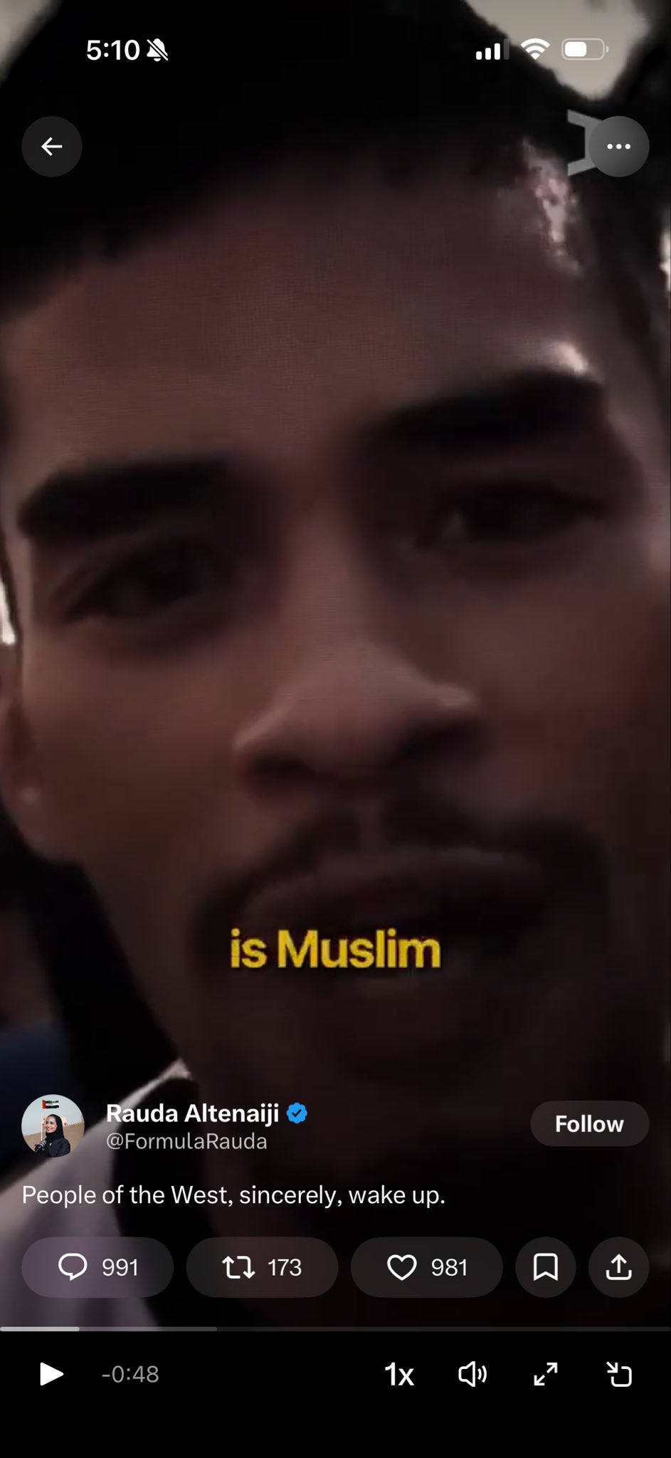 Image in @sneako's post: These UAE shills color corrected my face to make me look darker. Shameless. https://t.co/GfJDnWpJNU