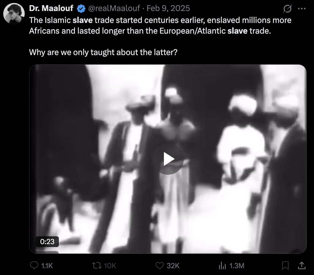 Image in @Wallface's post: It was number 6 lol:
“Islam taking over the West.” He recycled the video and still got the country…